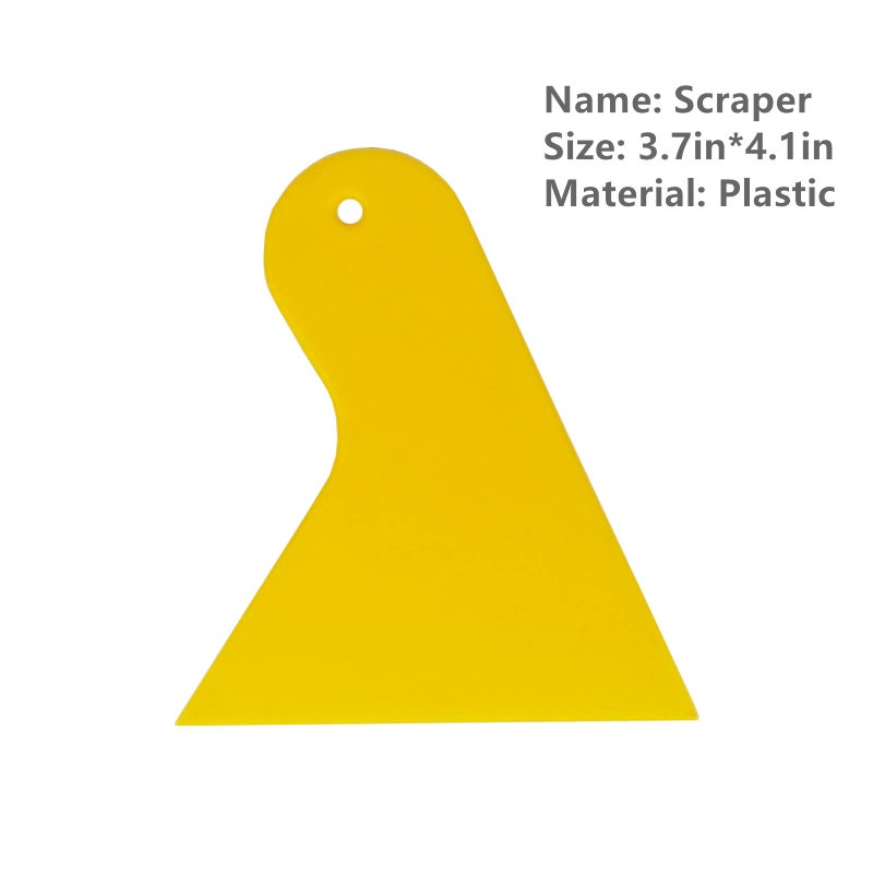 CARTINTS Professional Window Film Tint Install Tool Kit for Home Auto Glass Film Tint, Vinyl Film Tool Kit with 500ml Spray Bottle, Rubber Squeegee, Scraper, Utility Knife - Image 5